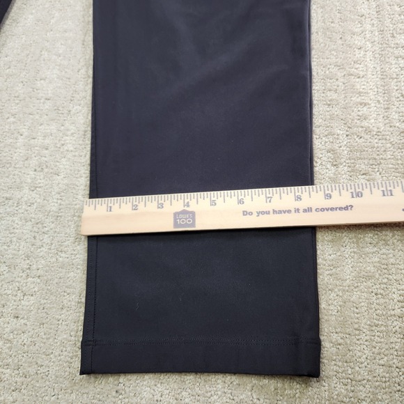 Lululemon Pants Men 40X31 ABC Classic Fit Performance Warpstreme Black Chino - Picture 6 of 13
